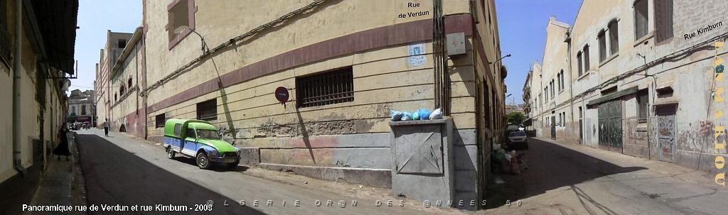 ORAN 2009 pano Rue de Kimburn et rue de Verdun 03.jpg